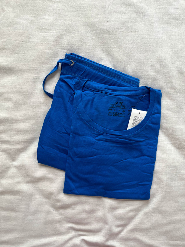 ست تیشرت و شلوار بیسیک وارداتی H&M