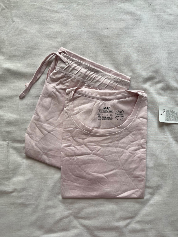 ست تیشرت و شلوار بیسیک وارداتی H&M
