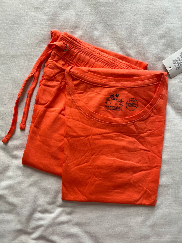 ست تیشرت و شلوار بیسیک وارداتی H&M