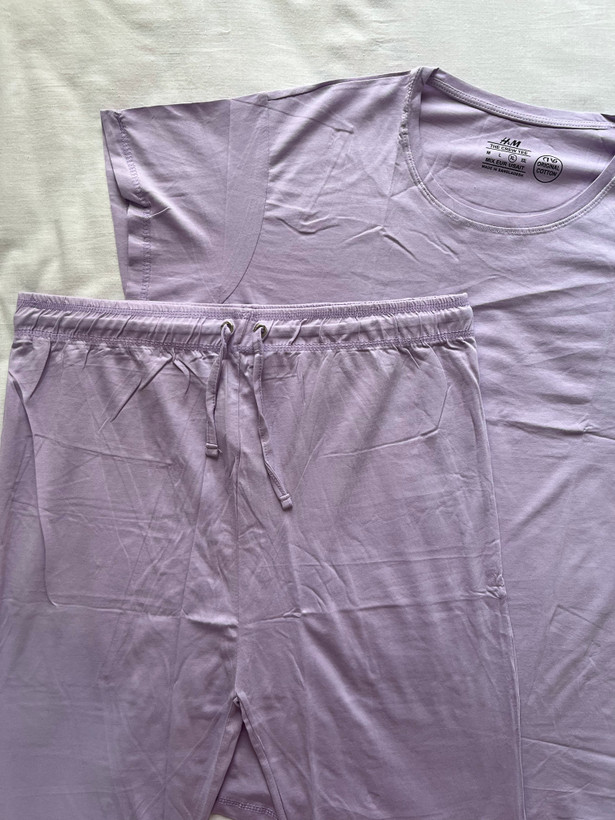 ست تیشرت و شلوار بیسیک وارداتی H&M