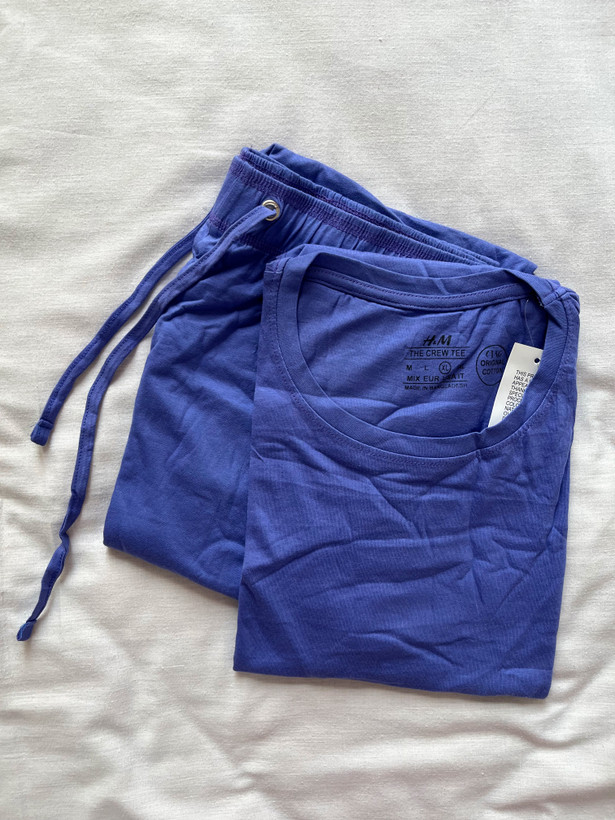 ست تیشرت و شلوار بیسیک وارداتی H&M