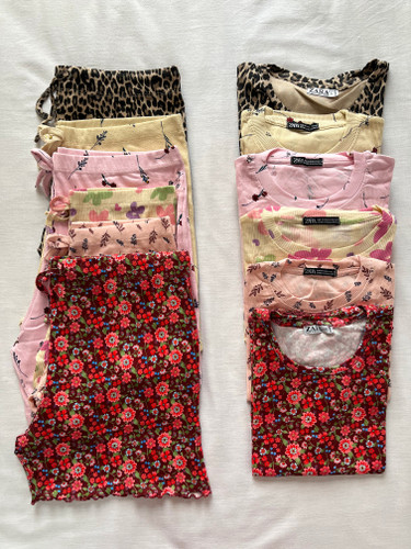 ست کراپ شورتک کبریتی وارداتی زنانه