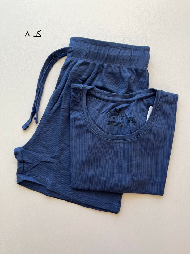 ست کراپ شورتک کبریتی وارداتی H&M