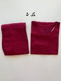 ست تیشرت شلوار کبریتی وارداتی H&M