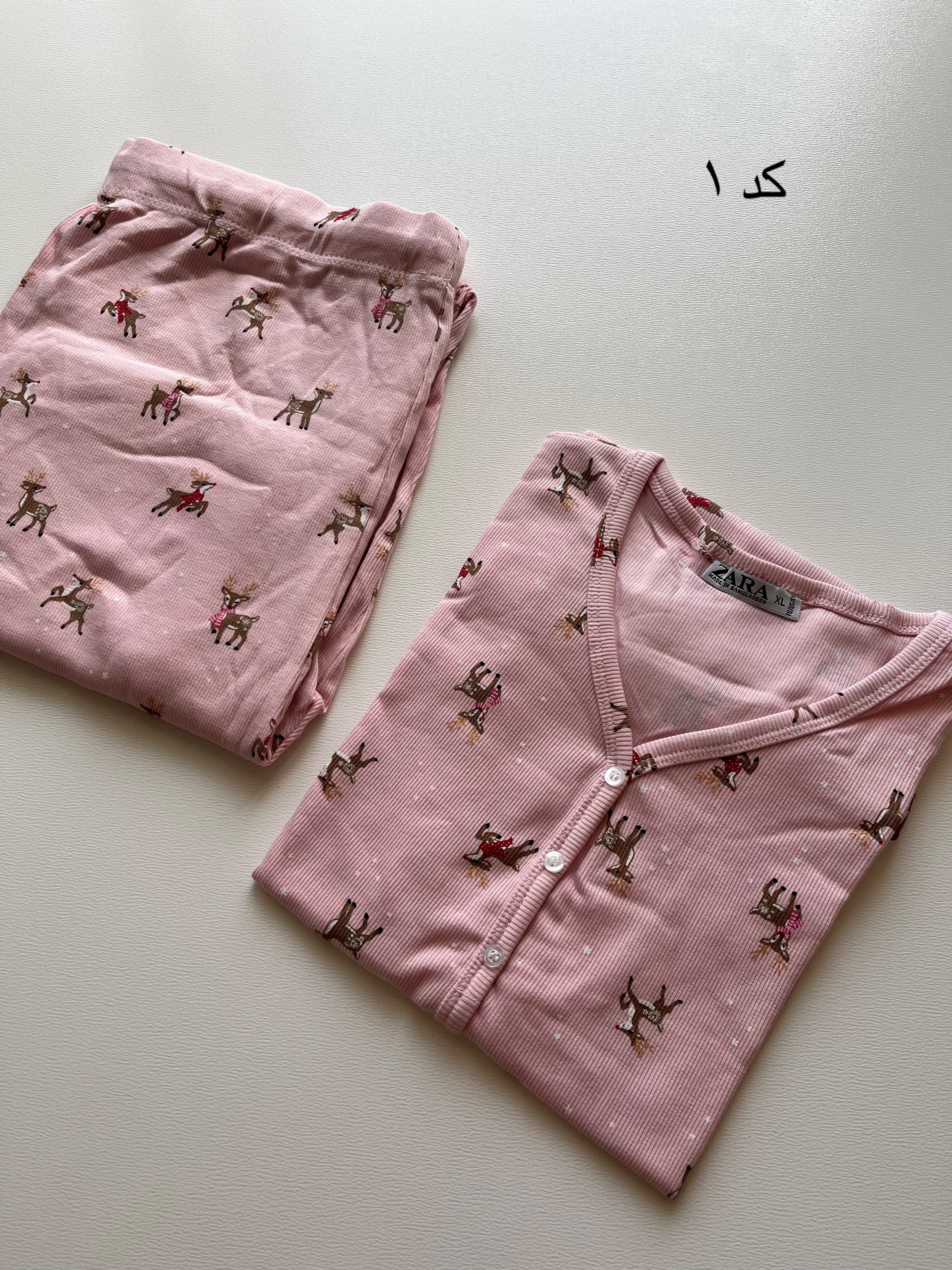 ست تیشرت شلوار کبریتی وارداتی برند Zara